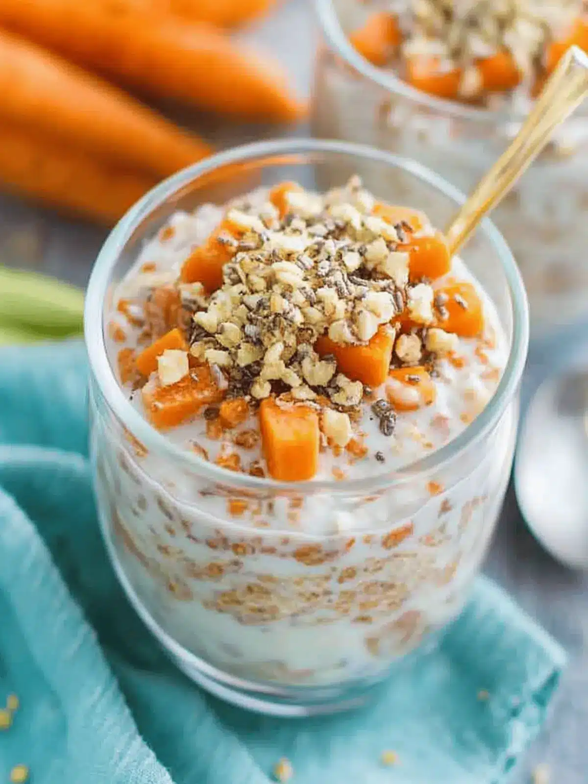 Carrot Cake Overnight Oats