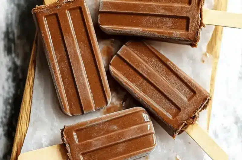 Chocolaty Avocado Fudgesicles