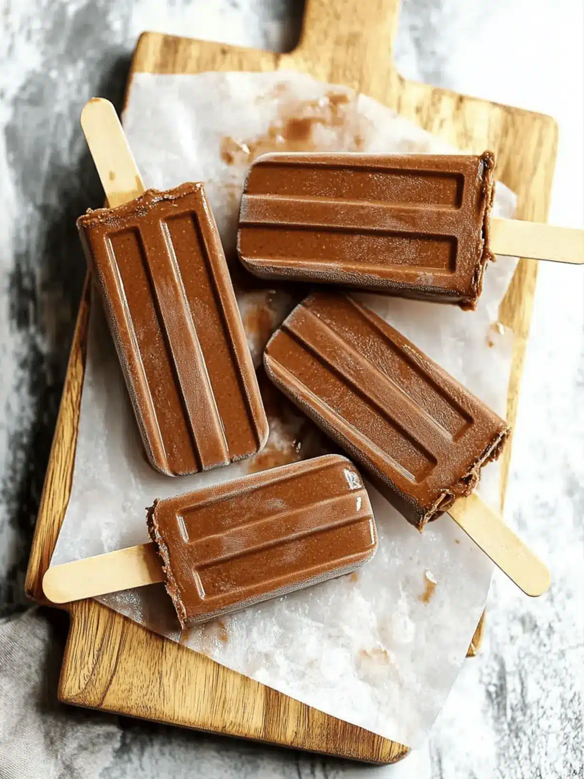Chocolaty Avocado Fudgesicles