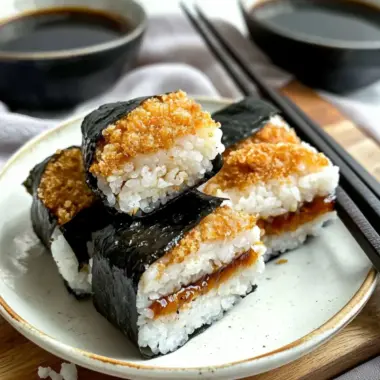 Chicken Katsu Musubi