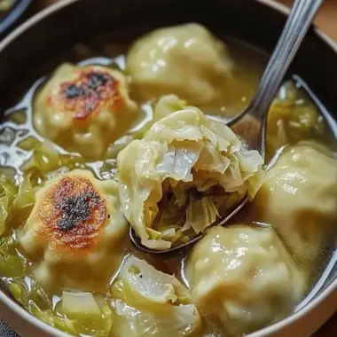 German Cabbage & Dumplings