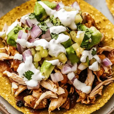 Savor the Crunch: Easy Barbecue Chicken Tostadas Delight 9 Barbecue Chicken Tostadas