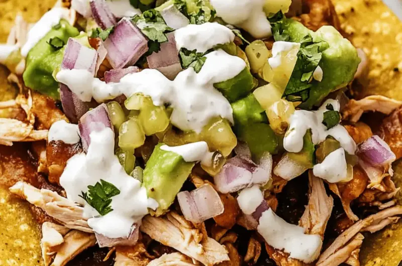 Barbecue Chicken Tostadas