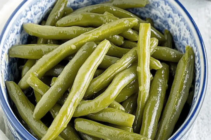 Seasoned Canned Green Beans