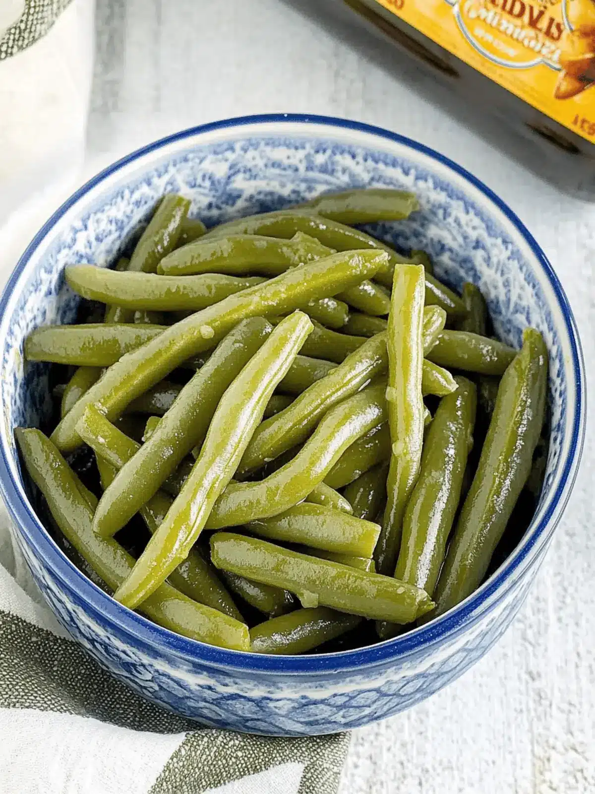 Seasoned Canned Green Beans