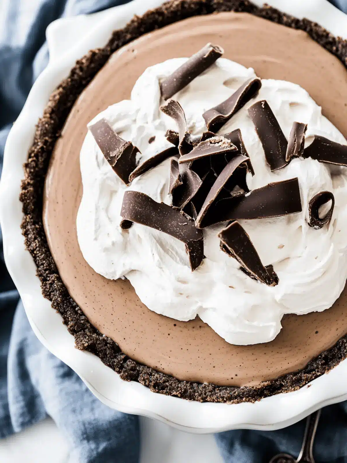 Indulge in Decadence with Homemade French Silk Pie 2 French Silk Pie