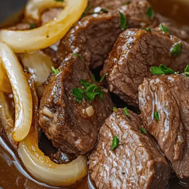 Savory Slow Cooker Cubed Steak for Effortless Comfort Meals 9 Slow Cooker Cubed Steak