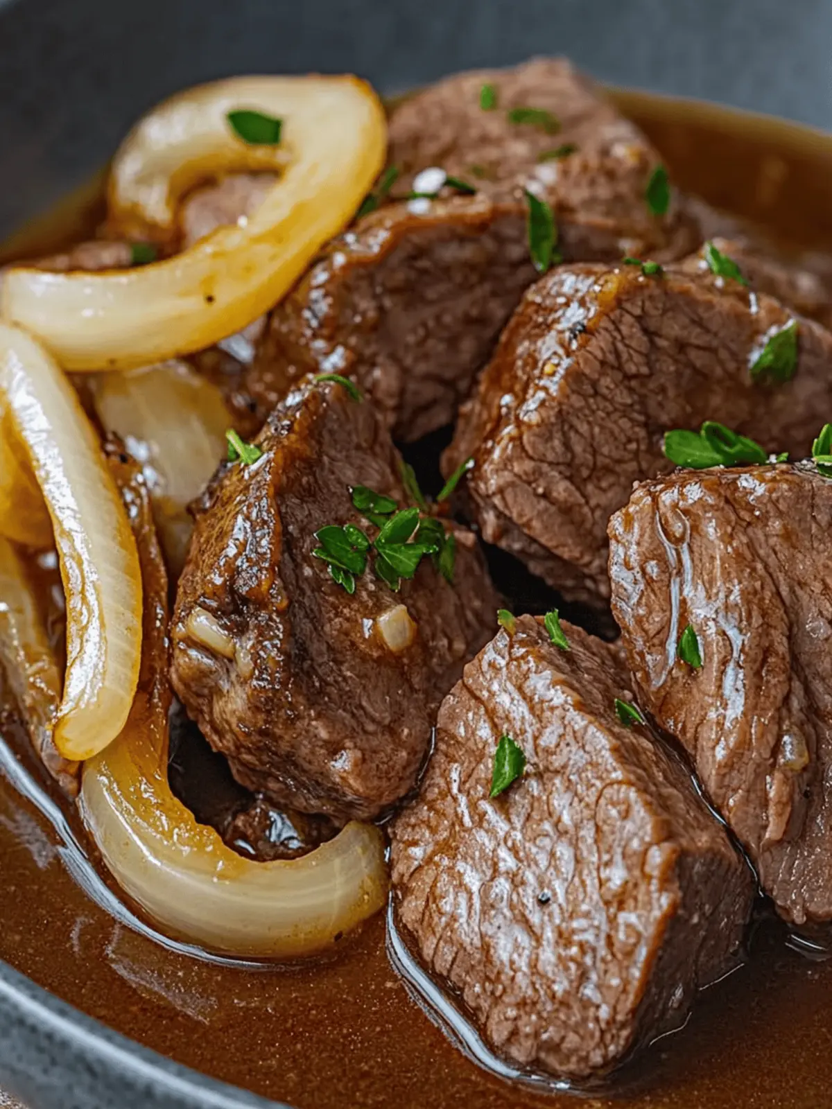 Slow Cooker Cubed Steak