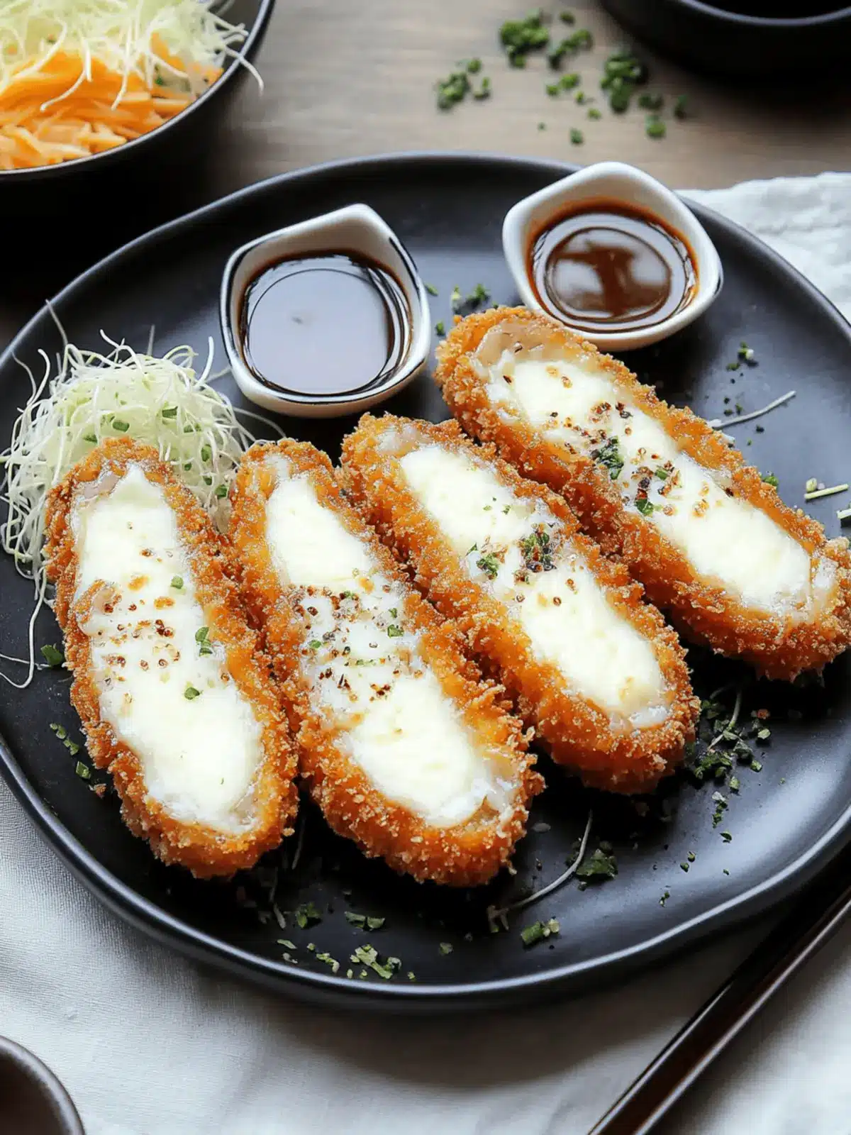 Korean Cheese Katsu
