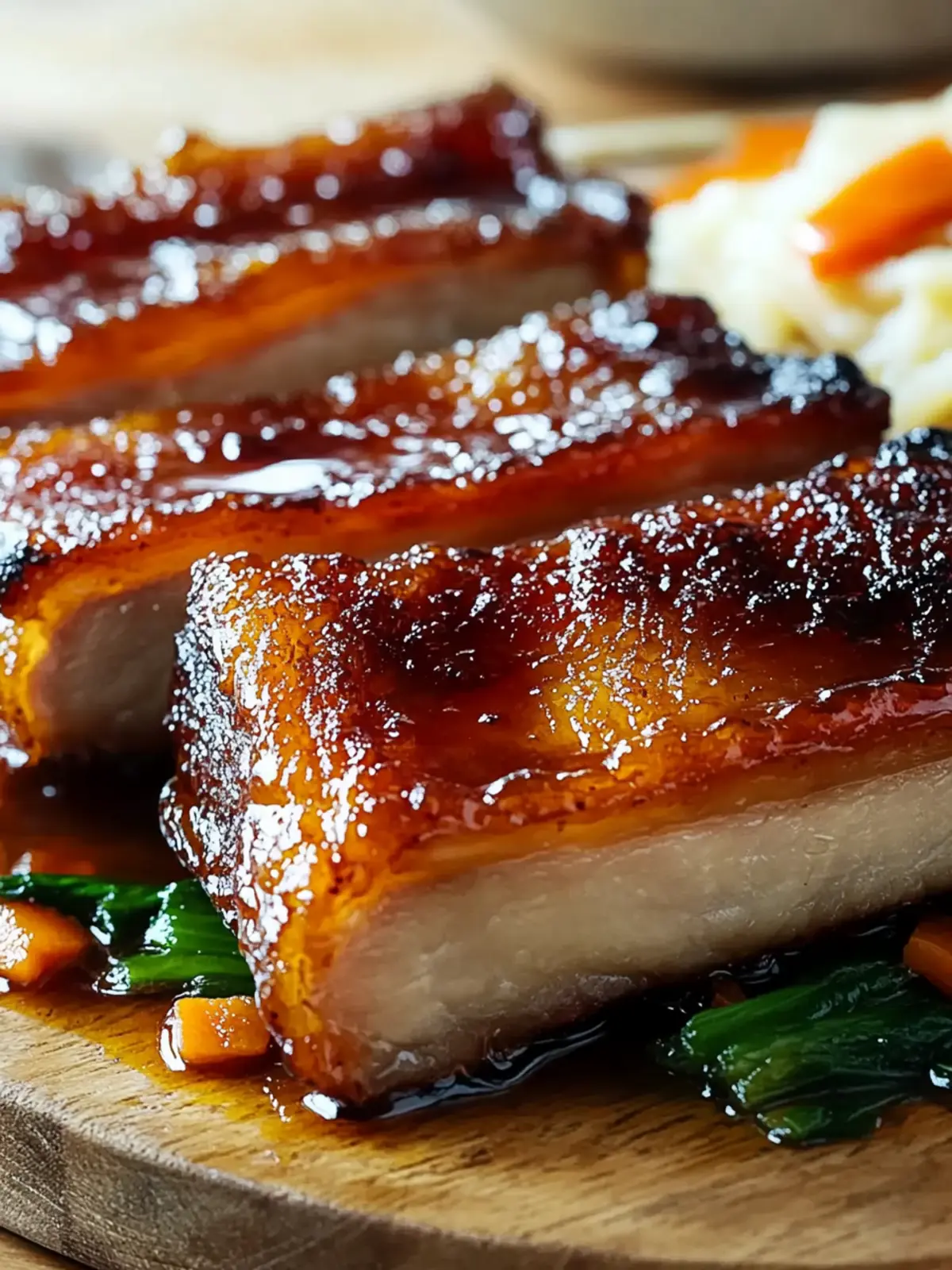 Honey Glazed Pork Belly
