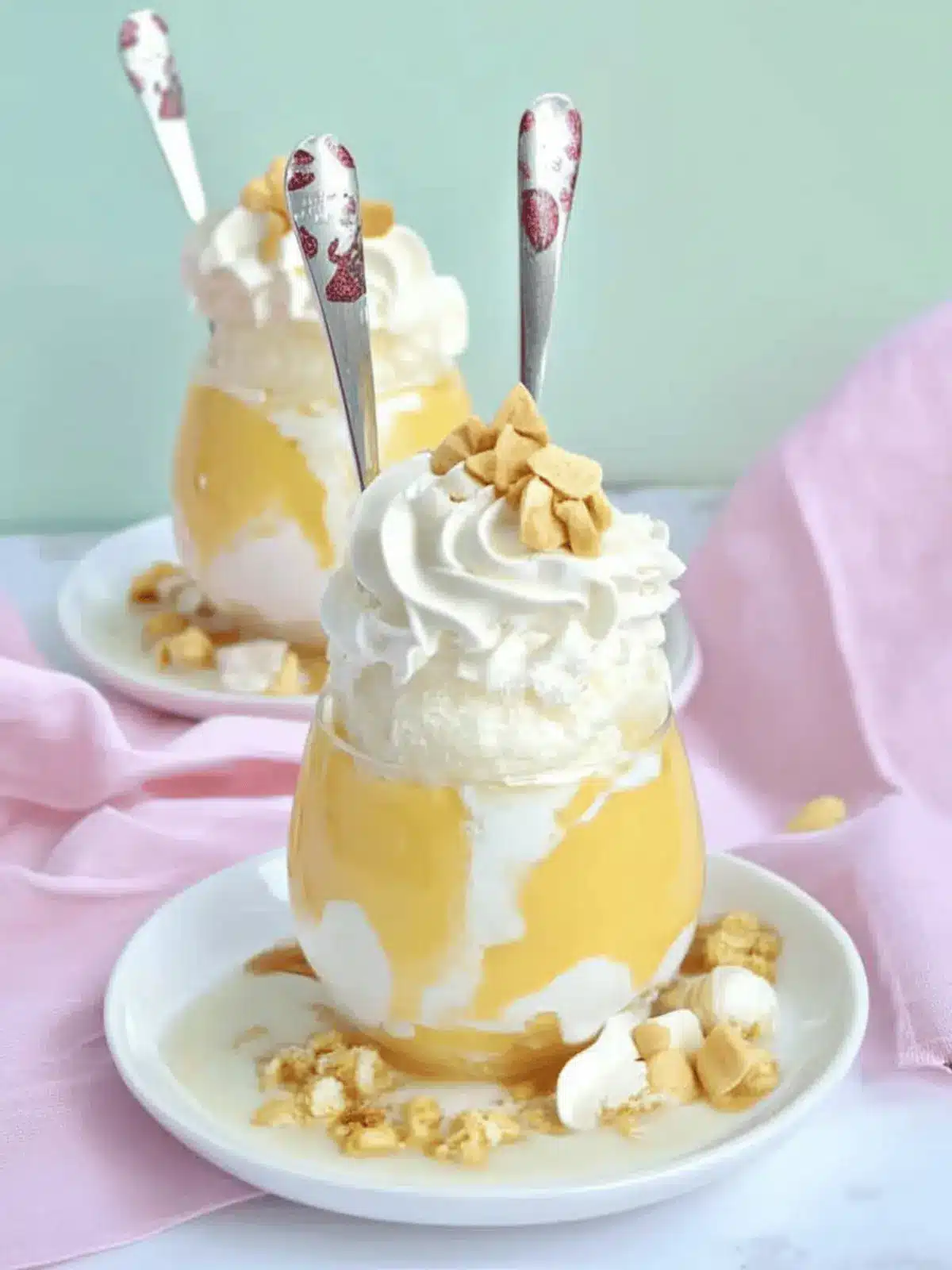 Floating Island Dessert