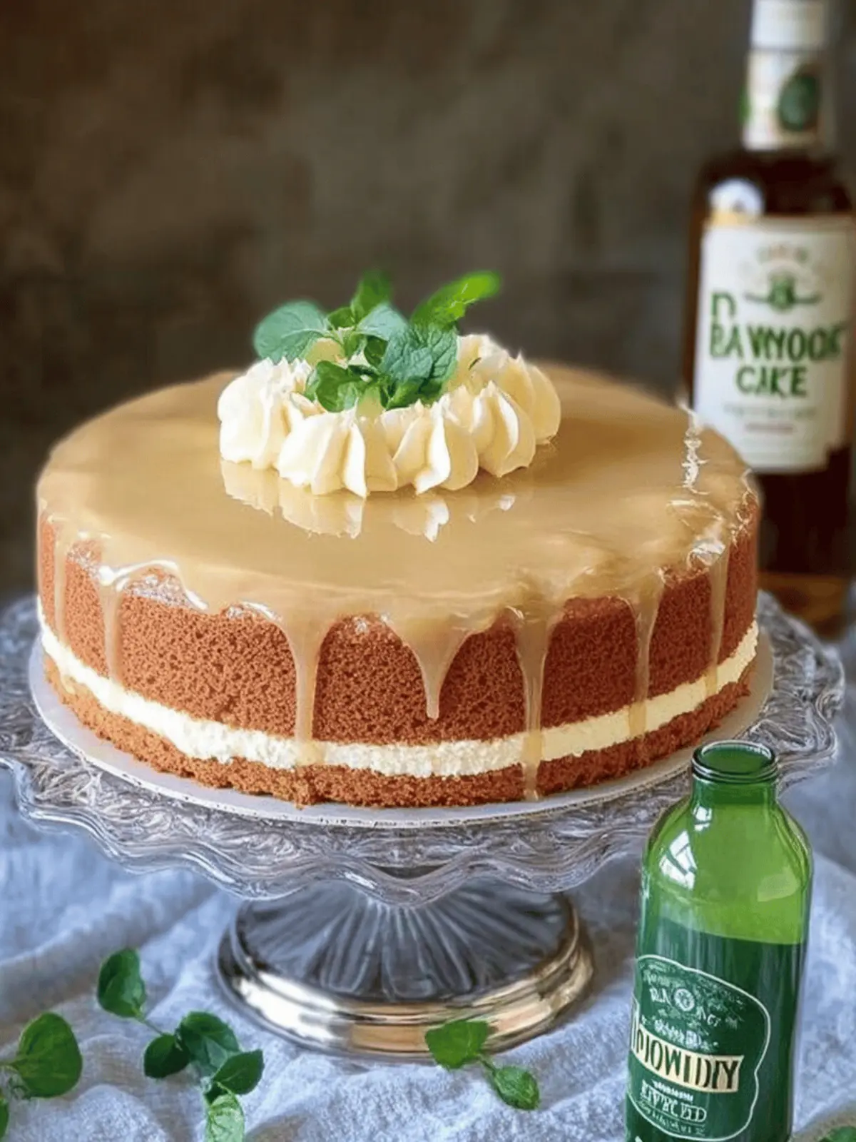 Decadent Irish Whiskey Cake: A Slice of Happiness 4 Irish Whiskey Cake