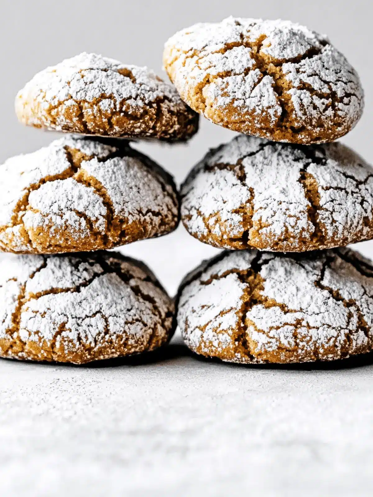 Ginger Crinkle Cookies