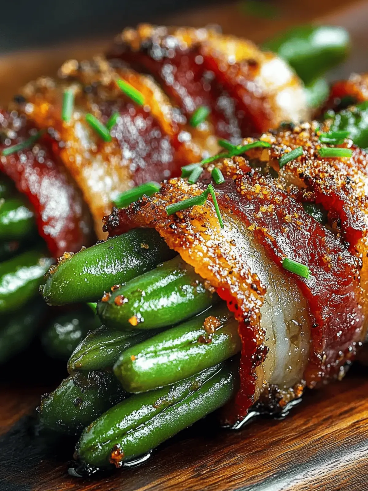 Savor Bacon-Wrapped Green Bean Bundles for Irresistible Flavor 3 Bacon-Wrapped Green Bean Bundles