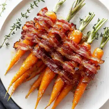 Maple Bacon Carrots