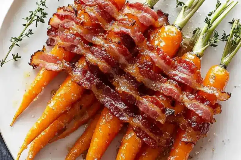 Maple Bacon Carrots