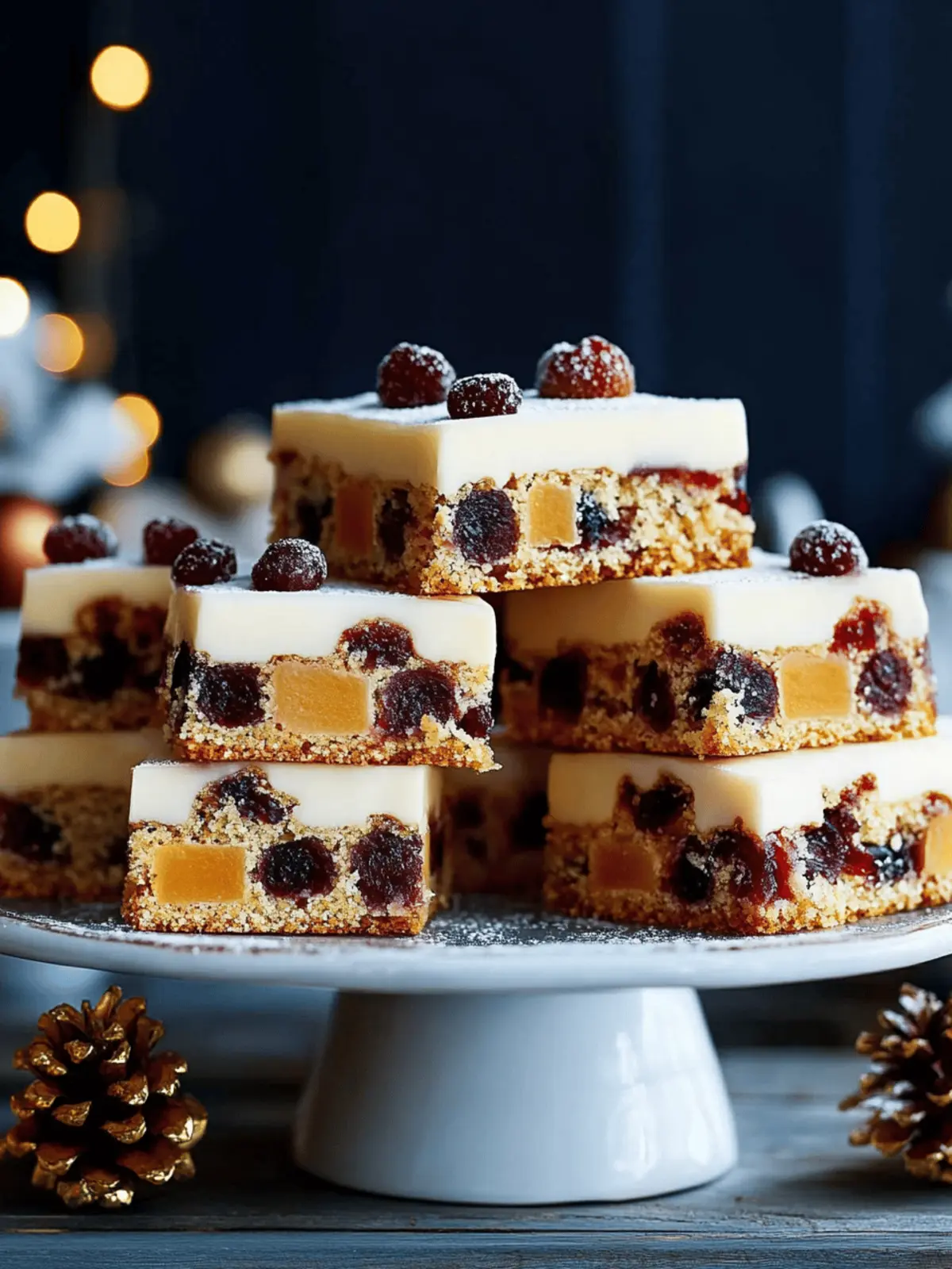 Christmas Fruitcake Traybake