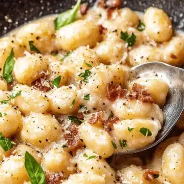 Gnocchi Carbonara: A Creamy Twist on Classic Comfort Food 9 Gnocchi Carbonara