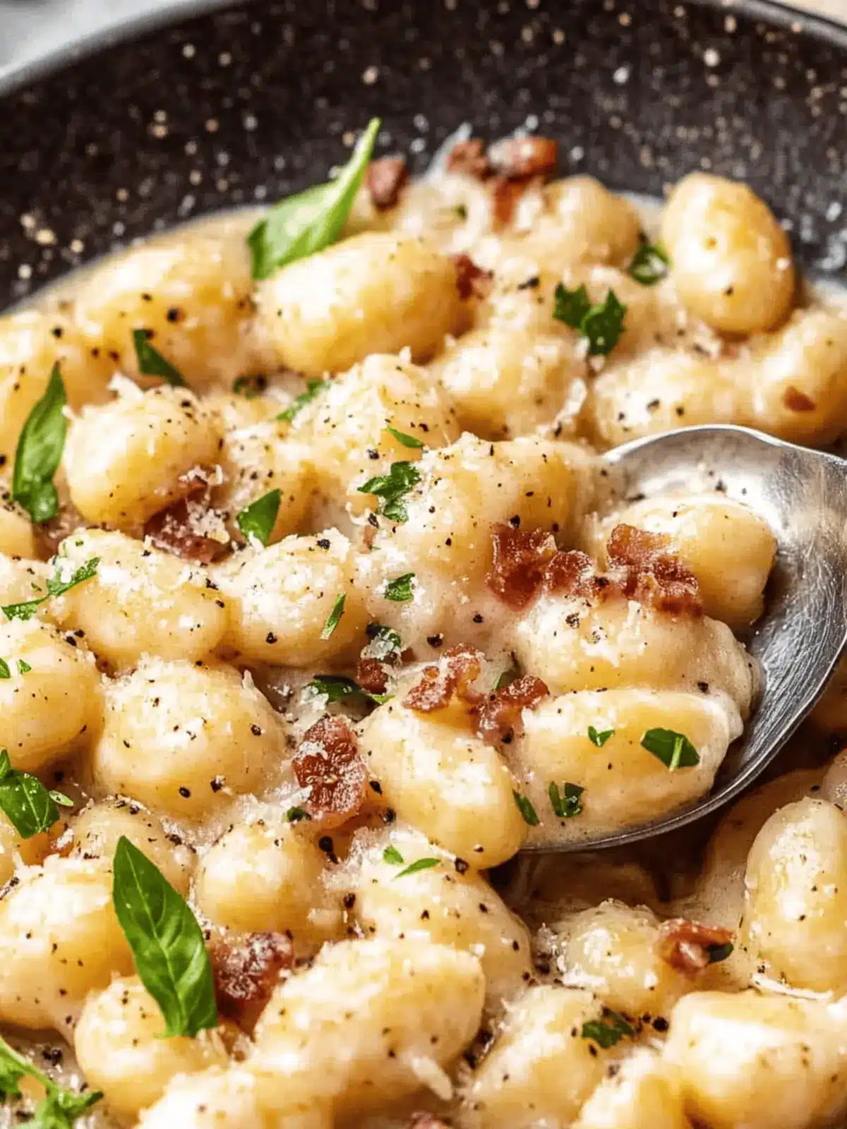 Gnocchi Carbonara: A Creamy Twist on Classic Comfort Food 5 Gnocchi Carbonara