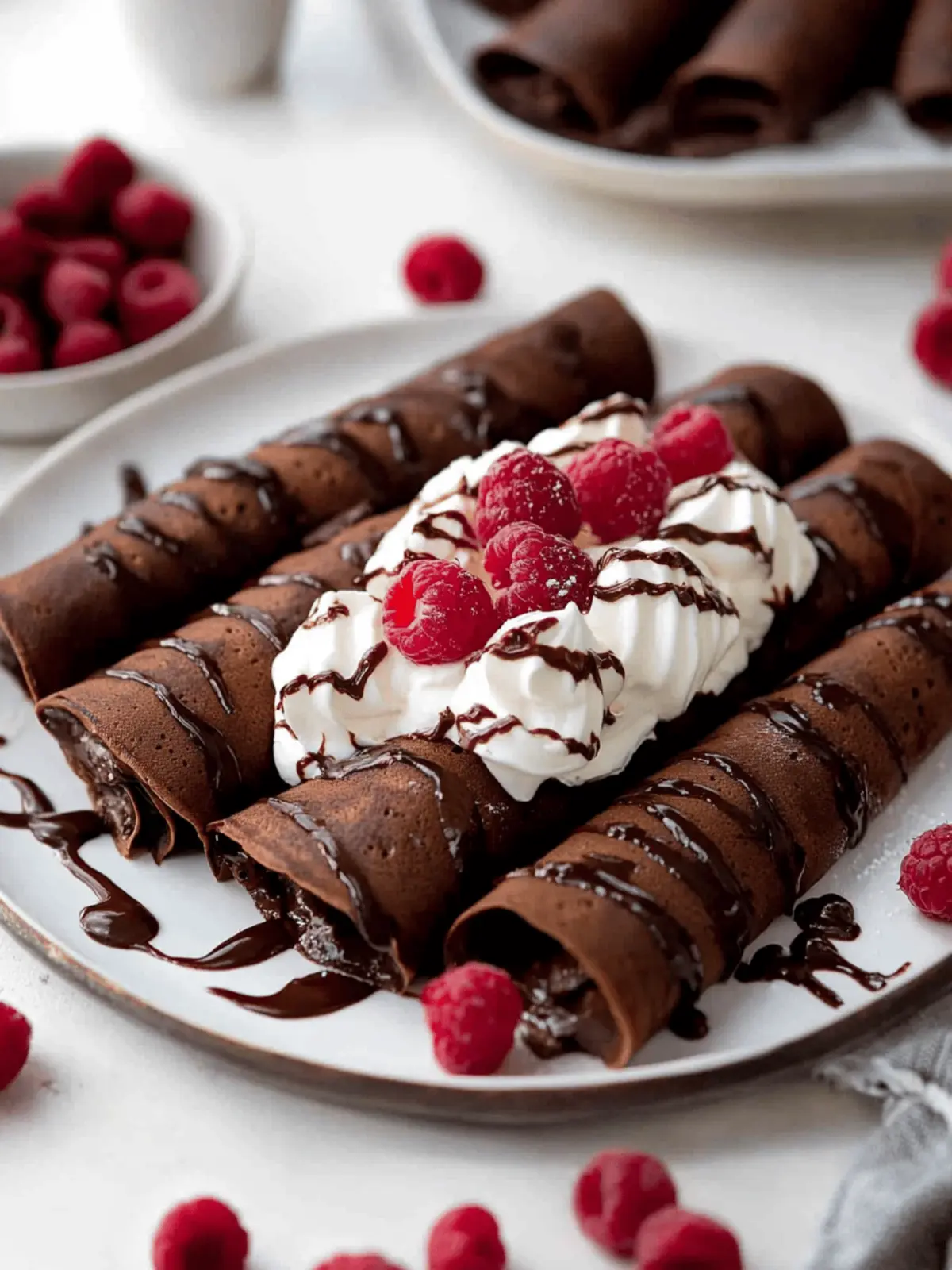 Chocolate Crepes