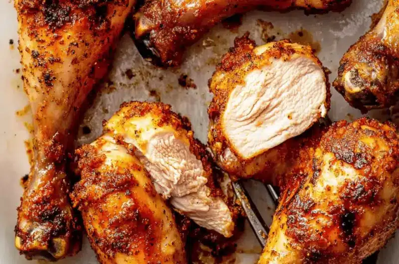 Seasoned Crispy Chicken Drumsticks