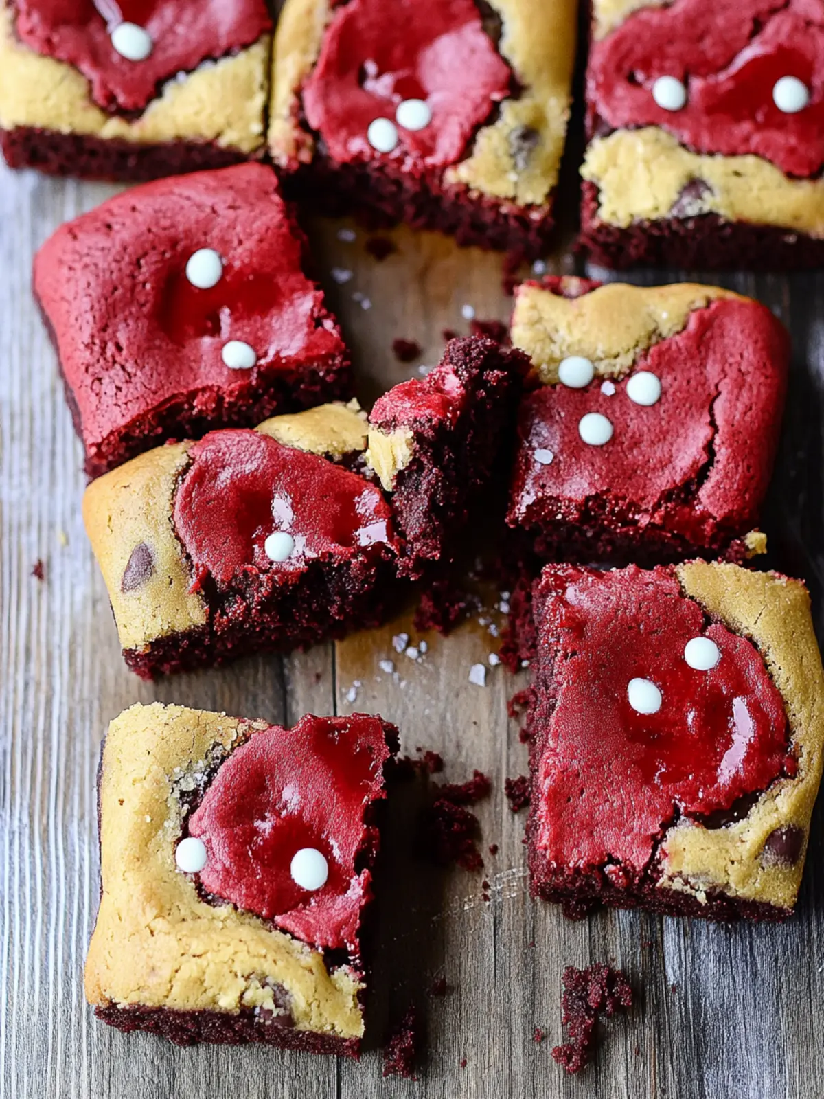 Decadent Red Velvet Brookies for Ultimate Dessert Bliss 5 Red Velvet Brookies