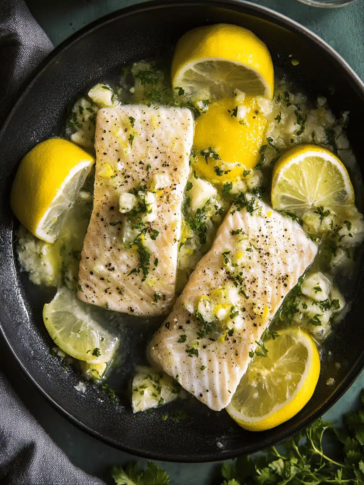 Zesty Mahi Mahi with Irresistible Lemon Garlic Sauce 2 Mahi Mahi