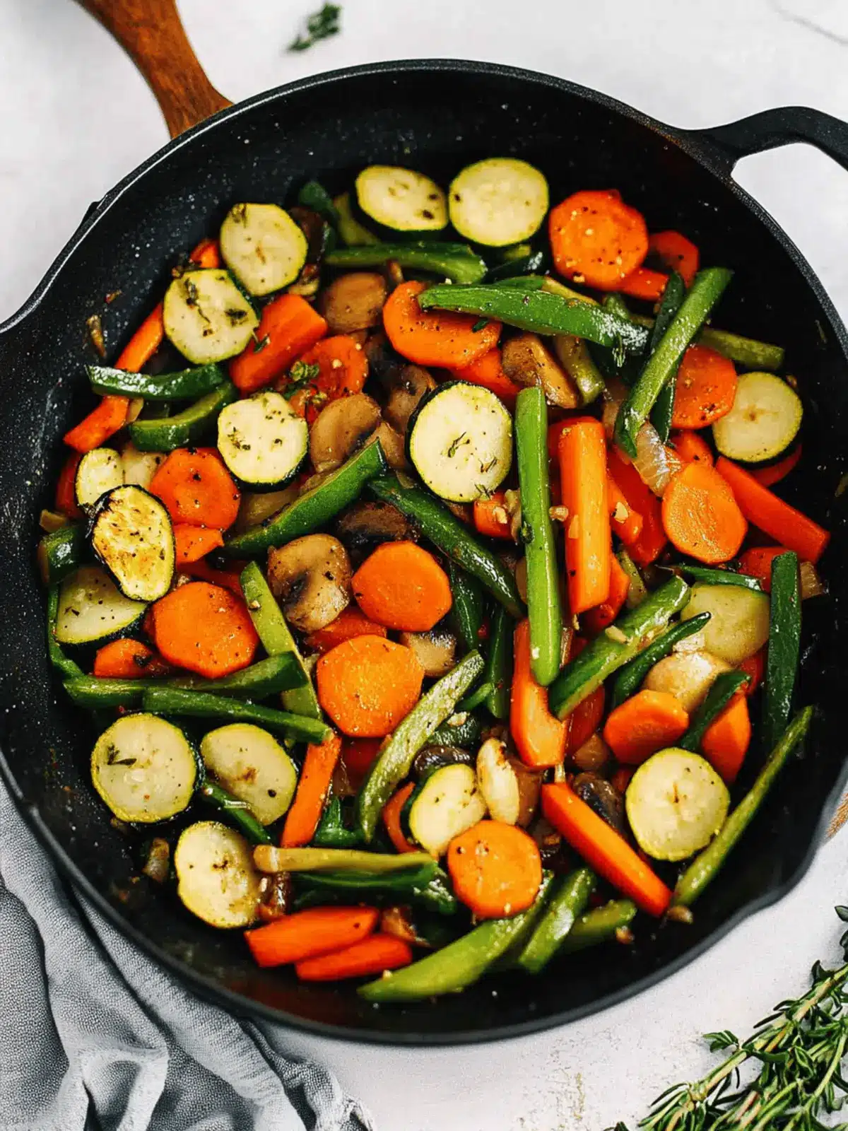 Healthy Sautéed Vegetables