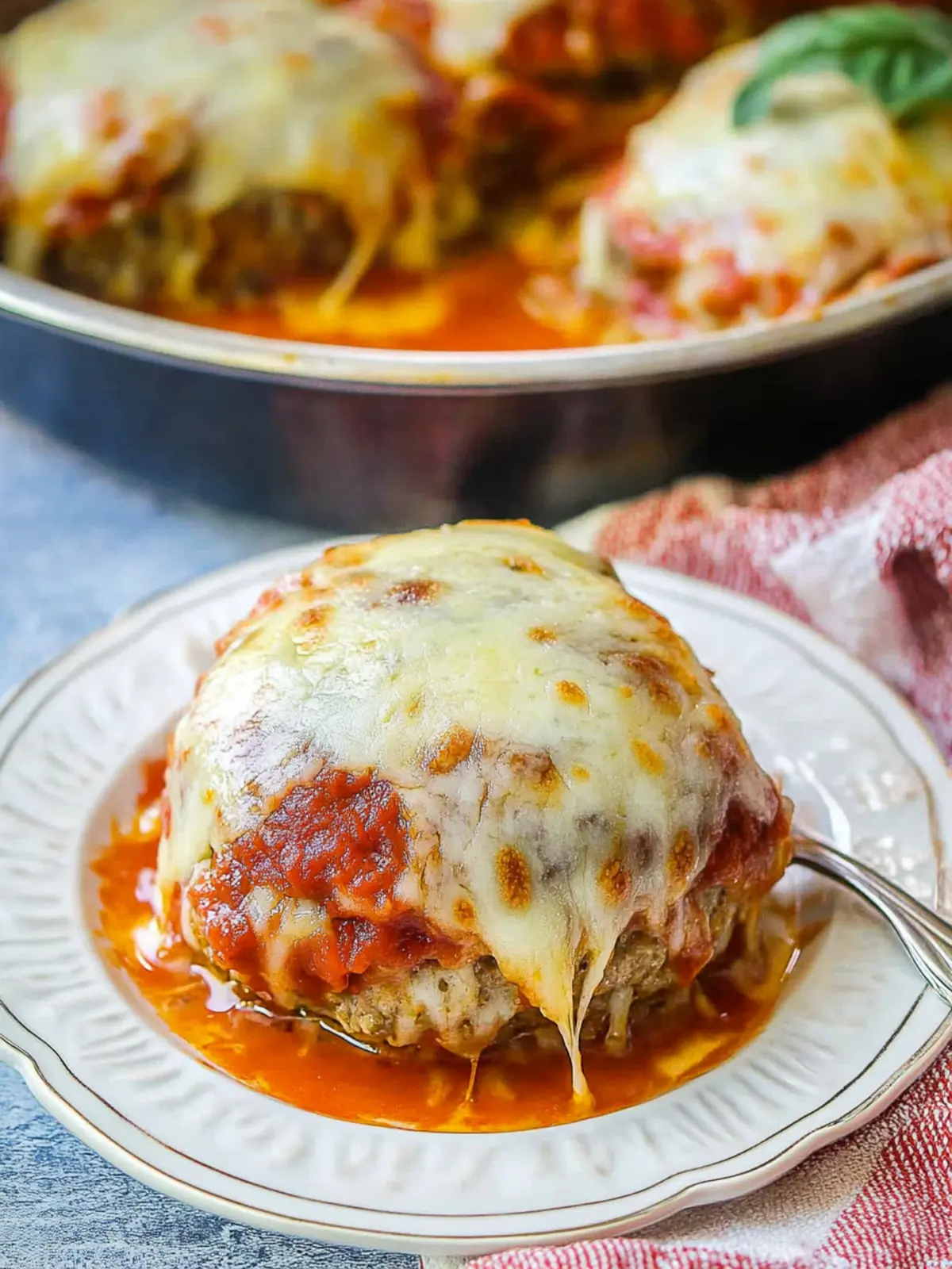 Low Carb Stuffed Pizza Burgers