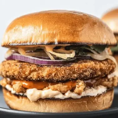 Cajun-Spiced Cilantro Burger