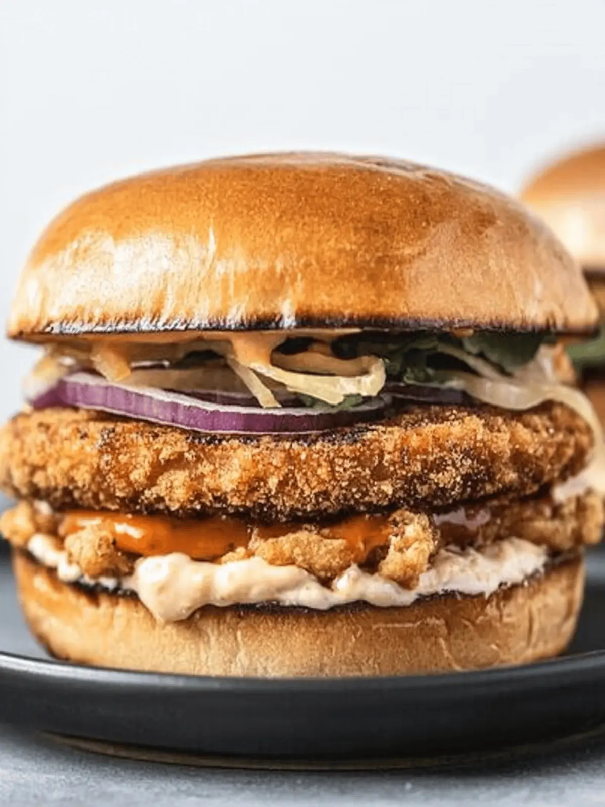 Cajun-Spiced Cilantro Burger