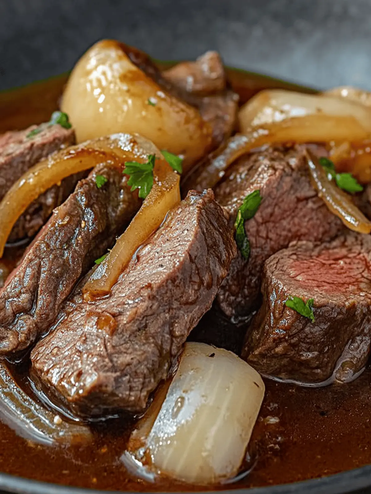 Slow Cooker Cubed Steak