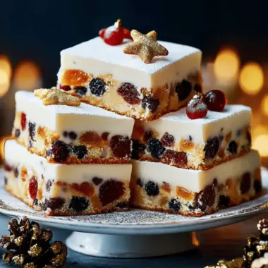Christmas Fruitcake Traybake