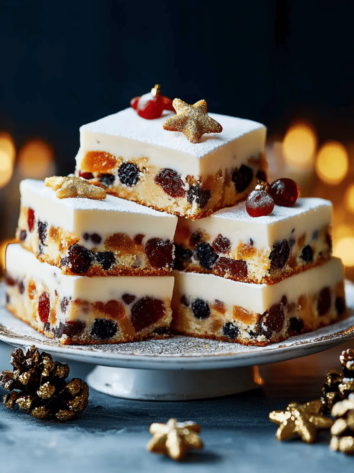 Christmas Fruitcake Traybake