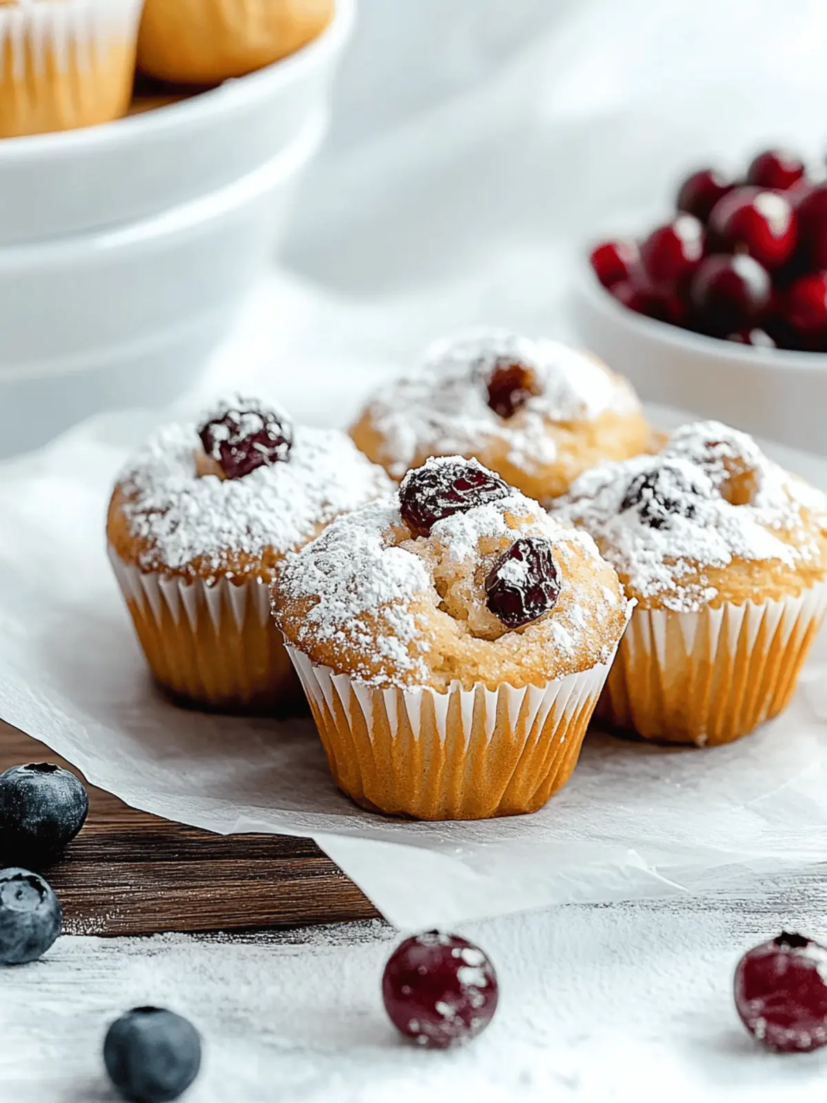 Christmas Stollen Muffins