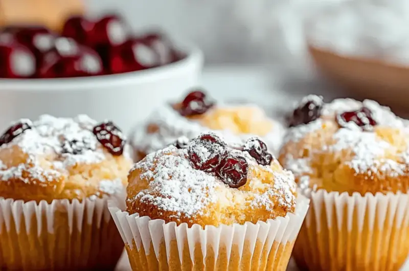 Christmas Stollen Muffins