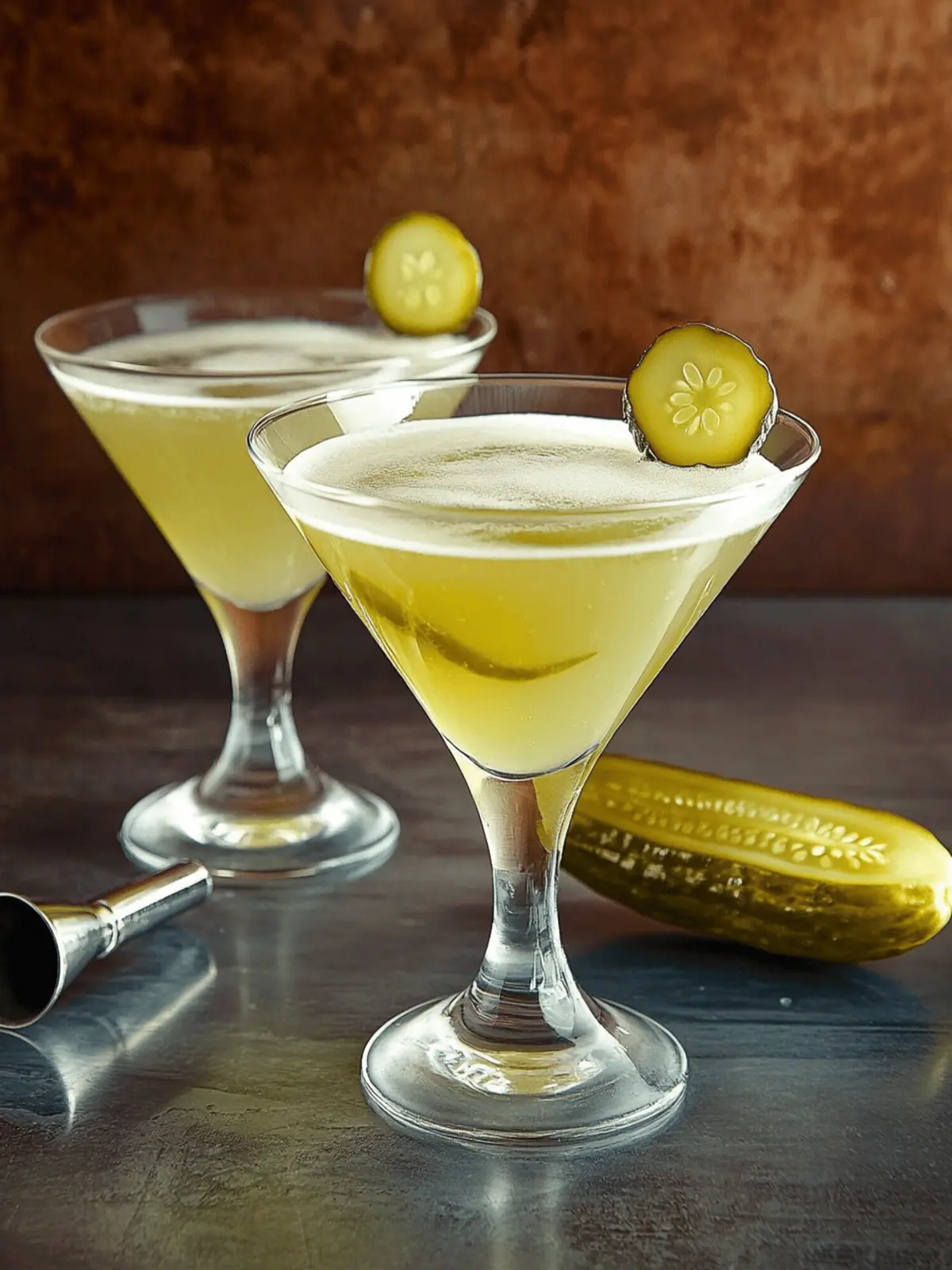 Crave the Bold: Easy Dill Pickle Martini Recipe You'll Love 3 Dill Pickle Martini
