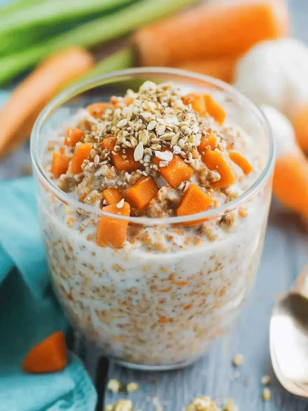 Carrot Cake Overnight Oats
