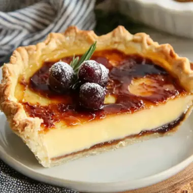 Indulge in Rich Caramel Creme Brulee Pie Bliss at Home 9 Caramel Creme Brulee Pie