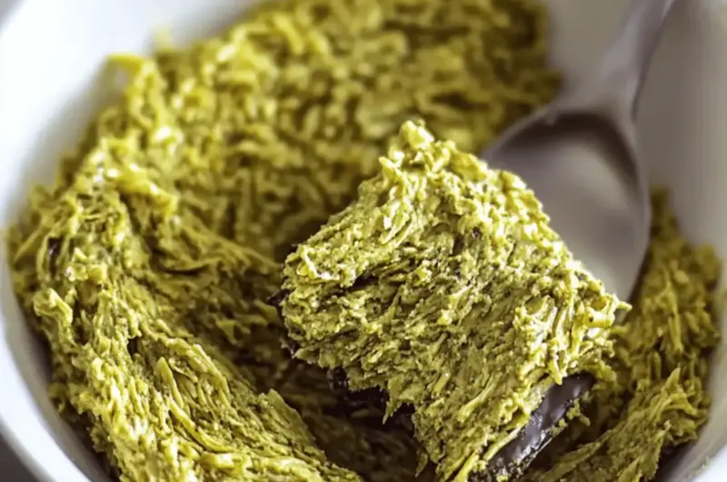 Kataifi Pistachio Dubai Chocolate Bar Filling