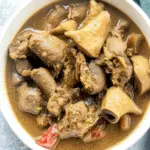 Nigerian Pepper Soup with Offal Meat