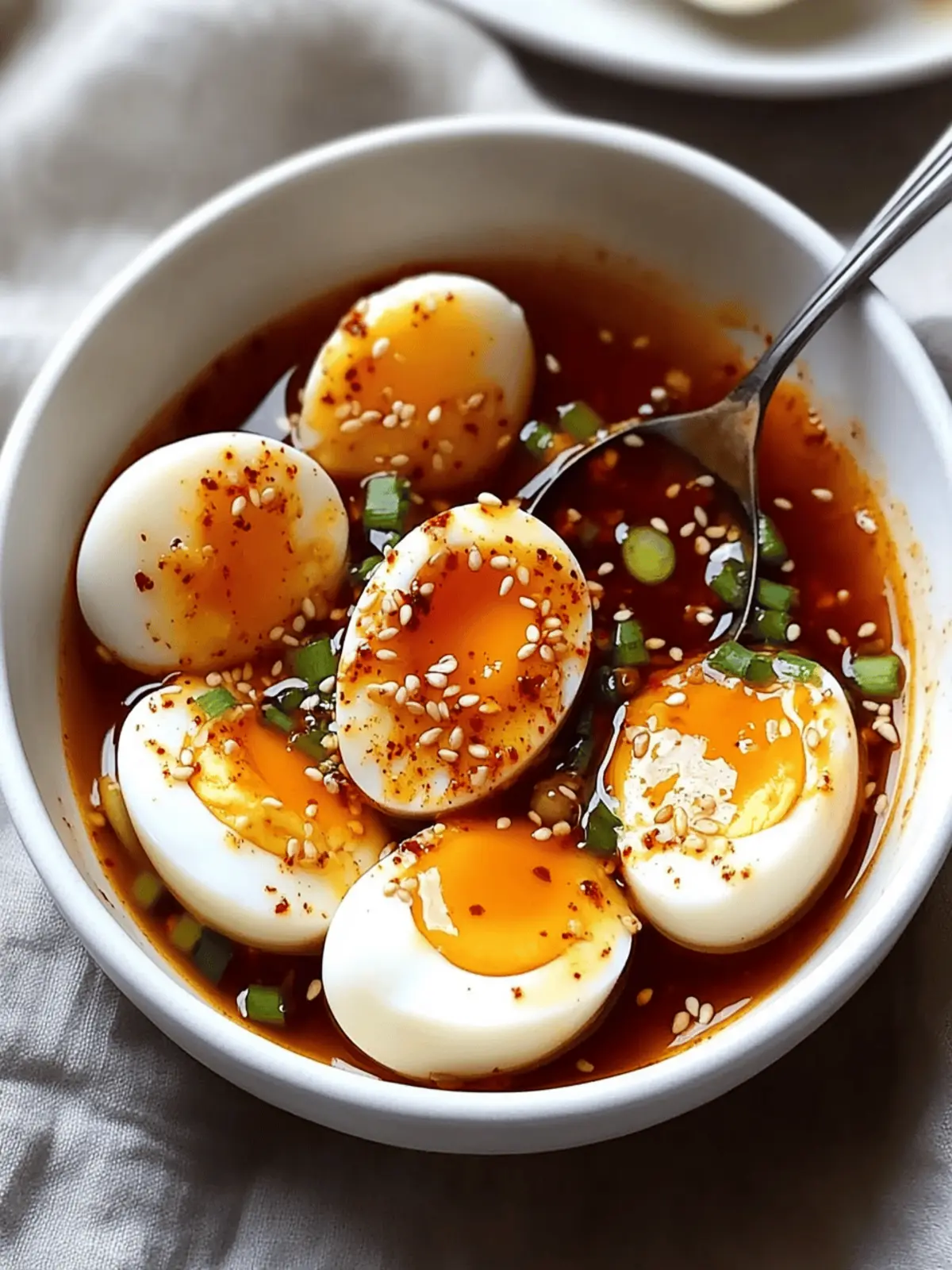 Spicy Gochujang Eggs