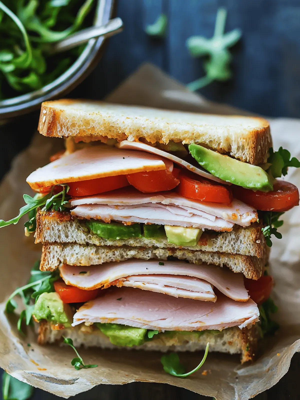 Honey Mustard Turkey Avocado Sandwich for Flavorful Lunches 2 Honey Mustard Turkey Avocado Sandwich