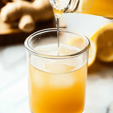 Ginger Syrup for Drinks