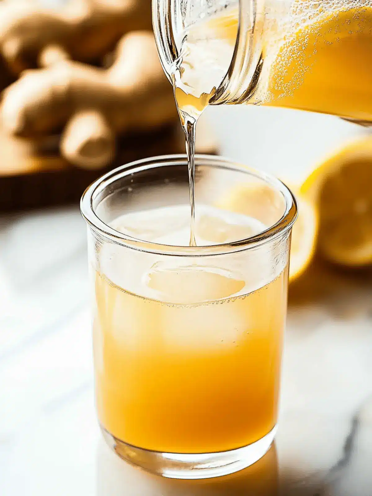 Ginger Syrup for Drinks