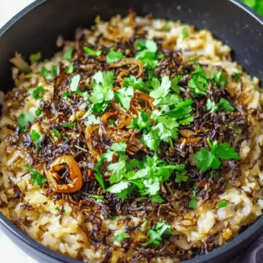 Mouthwatering Mujadara: A Comforting Rice & Lentil Delight 10 Mujadara