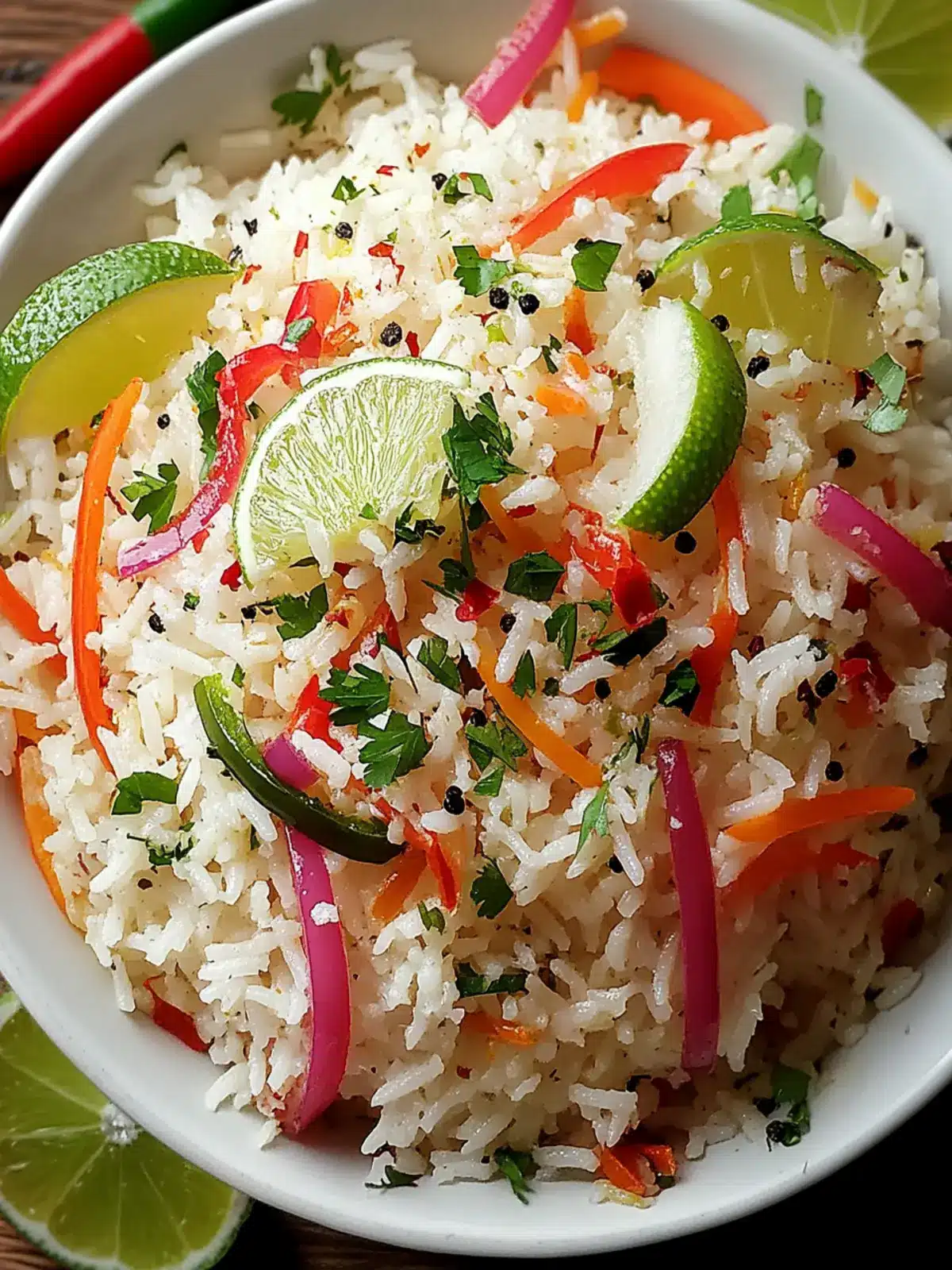 Island Coconut Pepper Rice