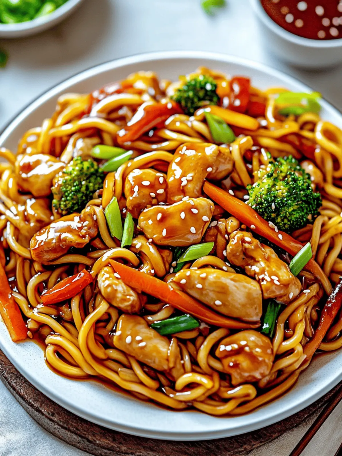 Savory Chicken Teriyaki Noodles You’ll Love in 30 Minutes 2 Chicken Teriyaki Noodles