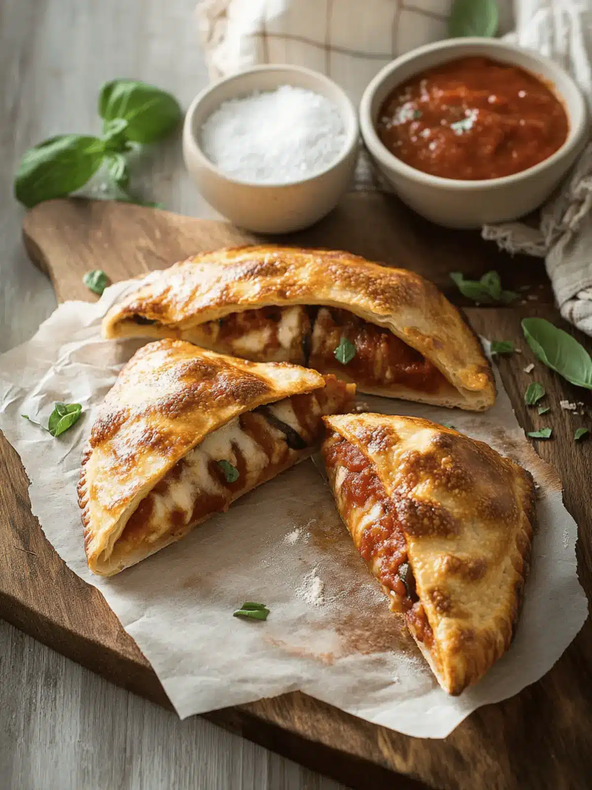 Irresistible Calzone: Easy Keto Delight in 35 Minutes 2 Calzone