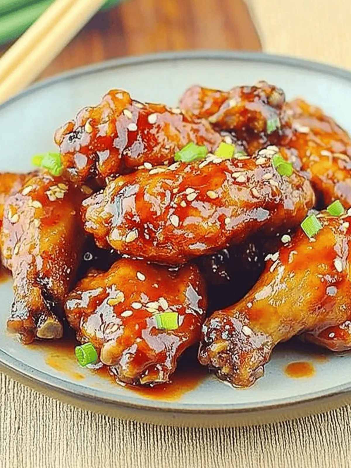 Spicy Tso-Style Wings
